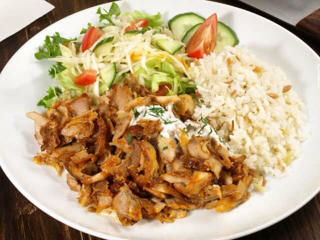 Lam Shawarma Tellerken